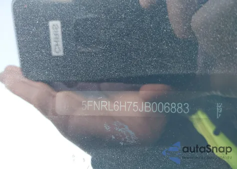 2018 Honda Odyssey Ex-L из США, поврежденный, VIN 5FNRL6H75JB006883